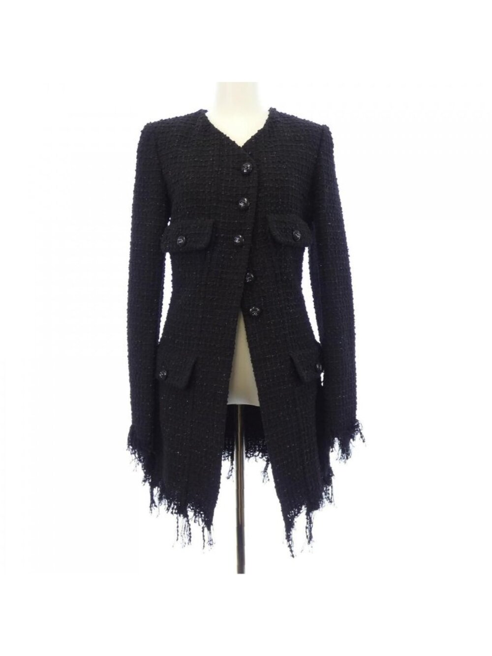 Chanel 22c Coat Black